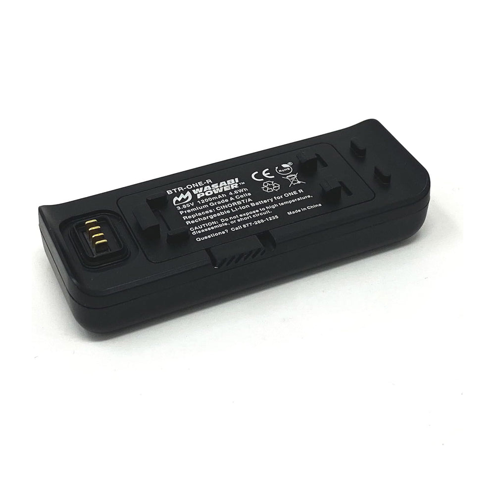 Wasabi Power Battery (2-Pack) and Dual USB Charger for Insta360 ONE R and Insta360 ONE RS Wasabi Power Battery (2-Pack) and Dual USB Charger for Insta360 ONE R and Insta360 ONE RS