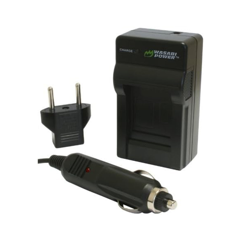 Wasabi Power DMW-BLE9 BLE9 7.2V (2 Pack) 1100mAh Battery and Dual Charger Kit with Power Indicators, USB Micro / Type-C Ports for Panasonic DMW-BLE9E DMW-BLE9PP DMW-BLG10 and Lumix DMC-GF3 GX9 G100 LX100 II ZS200 TZ95 Digital Camera