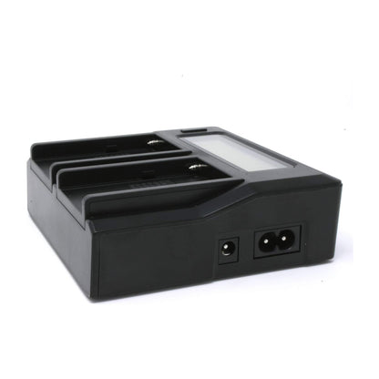 [CLEARANCE] Wasabi Power NP-F550 Dual Battery USB Charger with LCD Display for Select Sony L and M Series NP-F330, NP-F530, NP-F570 and HDR-AX2000, HDR-FX1 Digital Video Camera | LCH-DC-FM50