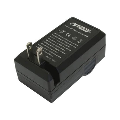 Wasabi Power 2-Pack FUJIFILM NP-85 Battery and Charger with Built-In Fold Out US Plug, Car Charger and Euro Plug Adapter for FUJI FinePix S1 SL240 SL260 SL280 SL300 SL305 SL1000 Digital Camera | KIT-BTR-NP85-LCH-NP85