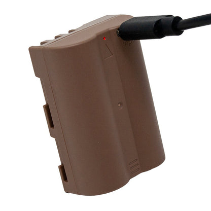 [CLEARANCE] Wasabi Power EN-EL3e Type 7.2V 2000mAh Lithium-Ion Battery with Direct USB Type-C Charging Port for Select Nikon D50 D70 D80 D90 D100 D200 D300S D700 and other D Series DSLR Camera | USB-BTR-ENEL3E