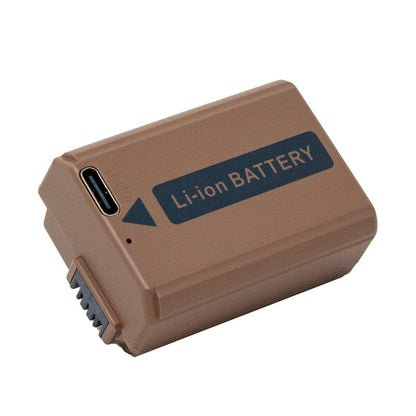 [CLEARANCE] Wasabi Power Sony NP-FW50 NPFW50 Battery with USB Type C Fast Direct Charging for Sony Alpha a7 II a7R II a7S II a6500 a6400 a6300 a6000 NEX-F3 NEX-C3 NEX-7 NEX-6 NEX-5 NEX-3 and ZV-E10 Digital Camera
