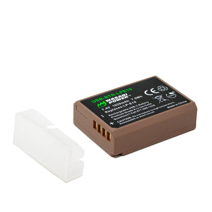 [CLEARANCE] Wasabi Power Canon LP-E10 LPE10 Battery with USB Type C Fast Direct Charging for Canon EOS 4000D 3000D 2000D 1500D 1300D 1200D 1100D, Rebel T100 T7 T6 T5 T3, Kiss X90 X80 X70 X50 DSLR Camera