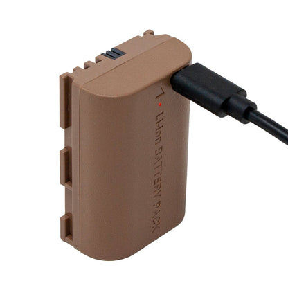 [CLEARANCE] Wasabi Power Canon LP-E6NH LPE6NH Battery with USB Type C Fast Direct Charging for Canon 5D Mark III Mark II, 5DS, 5DS R, 6D, 7D, 7D Mark II, 60D, 60Da, 70D, 80D, 90D, XC10, XC15 Digital Camera