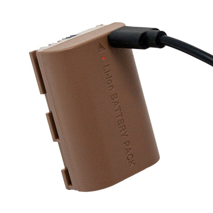 [CLEARANCE] Wasabi Power Canon LP-E6 LPE6 Battery with USB Type C Fast Direct Charging for Canon 5D Mark III Mark II, 5DS, 5DS R, 6D, 7D, 7D Mark II, 60D, 60Da, 70D, 80D, 90D, XC10, XC15 Digital Camera