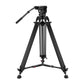 WEIFENG WF-616 Professional Video Tripod with 75mm Bowl Fluid Head 360° Pan & -75°/+90° Tilt, Quick Release Plate, 1/4" & 3/8" Attancement Threads, 180cm Max. Height, 8kg Max. Load Capacity for DSLR, SLR, Mirrorless, Movie, Cinema Camera