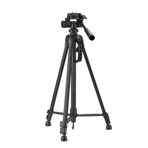 WEIFENG WT-3520S Camera Tripod with Quick Release Plate, 360° Pan & 90° Tilt, 140cm Max. Height, 3kg Max. Load Capacity for Smartphone, DSLR, SLR, Mirrorless, Compact, Action Camera