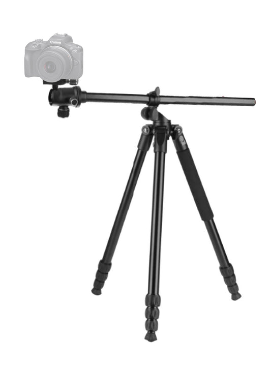 WEIFENG WT-5601 Multifunctional Camera Tripod Monopod with Ball Head, Horizontal Arm, Quick Release Plate, 360° Pan / 180° Tilt, 190cm Max. Height, 6kg Max. Load Capacity for Smartphone, DSLR, SLR, Mirrorless, Compact, Action Camera