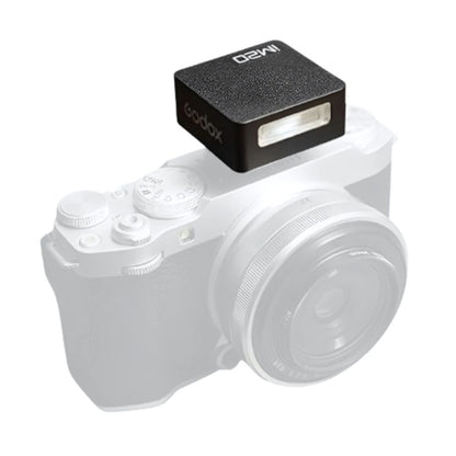 Godox iM22 / iM20 Portable Manual Mini Camera Flash with Hot Shoe Mount, 440 Full Power Flashes, 5 Level Output Power, 3 Seconds Recycling Time and Built-In 470mAh Lithium-ion Battery for Studio Lighting and Equipment