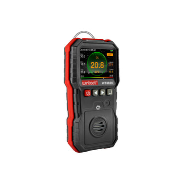 Wintact WT8800 Digital Oxygen Monitor Meter with Detachable Funnel Plate, Acrylic Siphon Tube, Colored LCD Monitor, and Micro USB Charger / Data Cable
