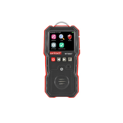 [CLEARANCE] Wintact WT8807 Digital Carbon Dioxide Gas Monitor Meter with Detachable Funnel Plate, Acrylic Siphon Tube, Colored LCD Monitor, and Micro USB Charger / Data Cable