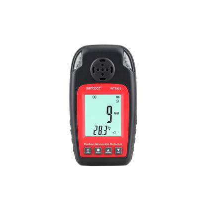 Wintact WT8825 Carbon Monoxide Gas Detector with Monochromatic LCD Display, Built-In Alarm Lights and Buzzer