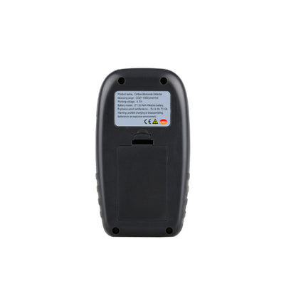 Wintact WT8825 Carbon Monoxide Gas Detector with Monochromatic LCD Display, Built-In Alarm Lights and Buzzer