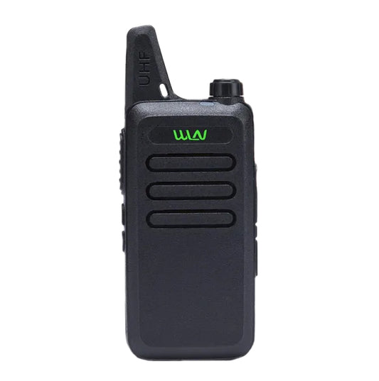 WLN KD-C1 Mini Walkie Talkie Portable Two Way Radio (PC Programmable) 5W 400-470Mhz UHF Transceiver and Receiver with 16 Channels