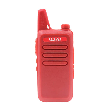 [CLEARANCE] WLN KD-C1 Mini Walkie Talkie Portable Two Way Radio (PC Programmable) 5W 400-470Mhz UHF Transceiver and Receiver with 16 Channels | WLN KD-C1 WHITE