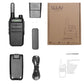 WLN KD-C30 Mini Walkie Talkie Portable Two Way Radio (PC Programmable) 5W 400-470Mhz UHF Transceiver and Receiver with 16 Channels