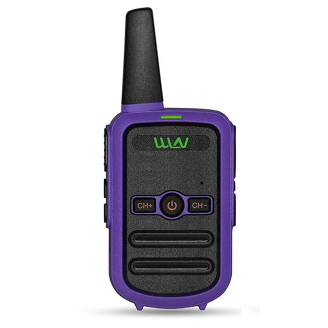 WLN KD-C51 Mini Walkie Talkie Portable Two Way Radio (PC Programmable) 5W 400-470Mhz UHF Transceiver and Receiver with 16 Channels