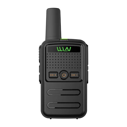 WLN KD-C56B Mini Walkie Talkie Portable Two Way Radio (PC Programmable) 5W 400-470Mhz UHF Transceiver and Receiver with 16 Channels