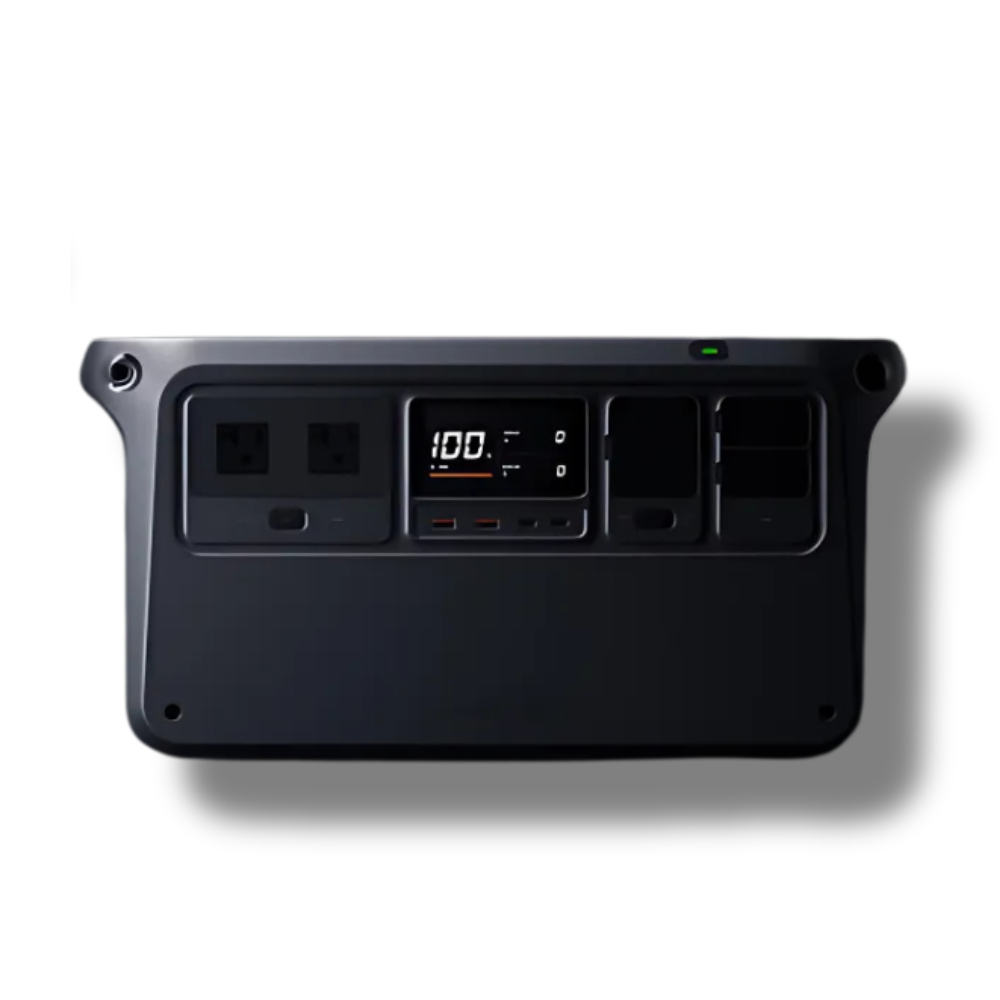 DJI Power 2000 Portable Power Station with 2048Wh LFP Battery Capacity, Up to 3000W Power Output (AC / USB-C / USB-A / SDC Ports), UPS Mode, 30dB Ultra Quiet Operation for Photography, Lighting Equipment, Devices & Appliances