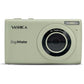 YASHICA DigiMate Compact Digital Camera Point and Shoot CMOS Sensor 64 Megapixel F/3.2 35mm 4K 30fps Video, Built-in Flash, 18x Digital Zoom, 650mAh Battery, Max 128GB TF / MicroSD Card Ports, 2.7" TFT Screen Display | Black, Green, White