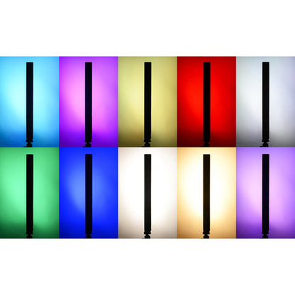 Yongnuo YN360 III RGB LED Video 23" Light Stick Wand with Daylight 5600K Color Temperature and 49' Max Range Wireless Remote for Lighting and Studio Equipment