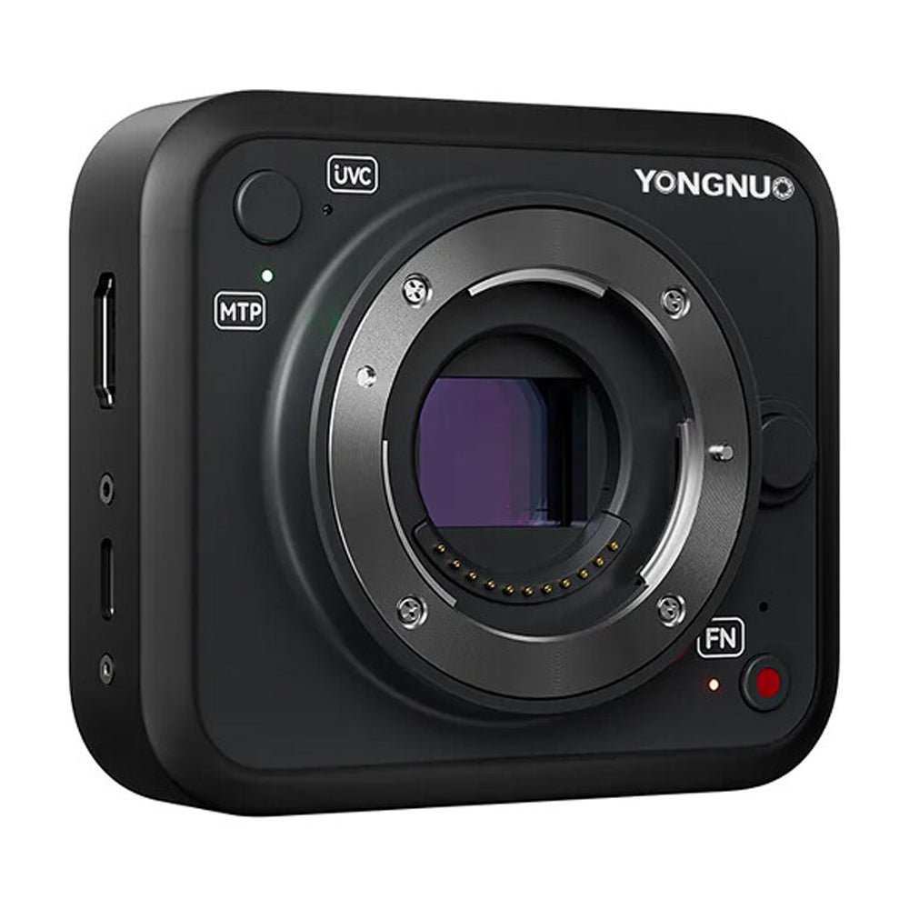 Yongnuo YN433 Micro Four M4/3 Thirds Video Camera 4K UHD Live Streaming, Broadcast, Creative Video Content for Windows and Android OS PC, Laptop, Smartphone, Tablet, Streaming Devices