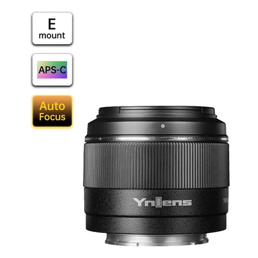 Yongnuo 50mm f/1.8 S DA DSM II Standard Prime Lens with APS-C Format, Auto Focus, Nano Multilayer Coating, 7-Blade Circular Diaphragm for Sony E-Mount Mirrorless Cameras | YN50MM