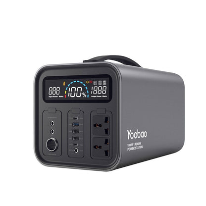 [CLEARANCE] Yoobao EN1000S 1000W 280800mAh Portable Powerbank Station PD60W Power Delivery Two-Way Fast Charging USB Type C with 220V AC Output for Emergency and Outdoor Activities