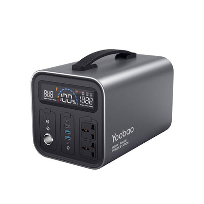 [CLEARANCE] Yoobao EN1000S 1000W 280800mAh Portable Powerbank Station PD60W Power Delivery Two-Way Fast Charging USB Type C with 220V AC Output for Emergency and Outdoor Activities