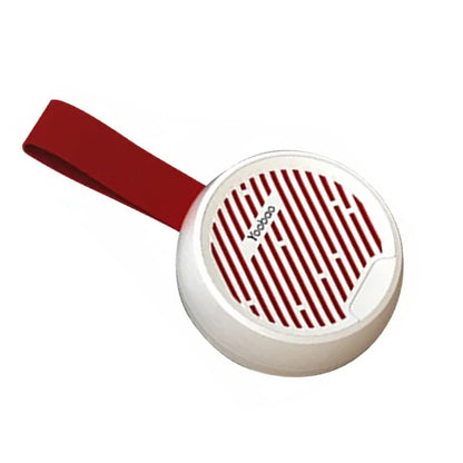 [CLEARANCE] Yoobao M1 Pro MusicLink Portable Mini Bluetooth 5.1 Speaker with 12 Hours Working Time, 2000mAh Battery Capacity, Built-in Tough Strap, Easy Control and Stylish Design (White Green)