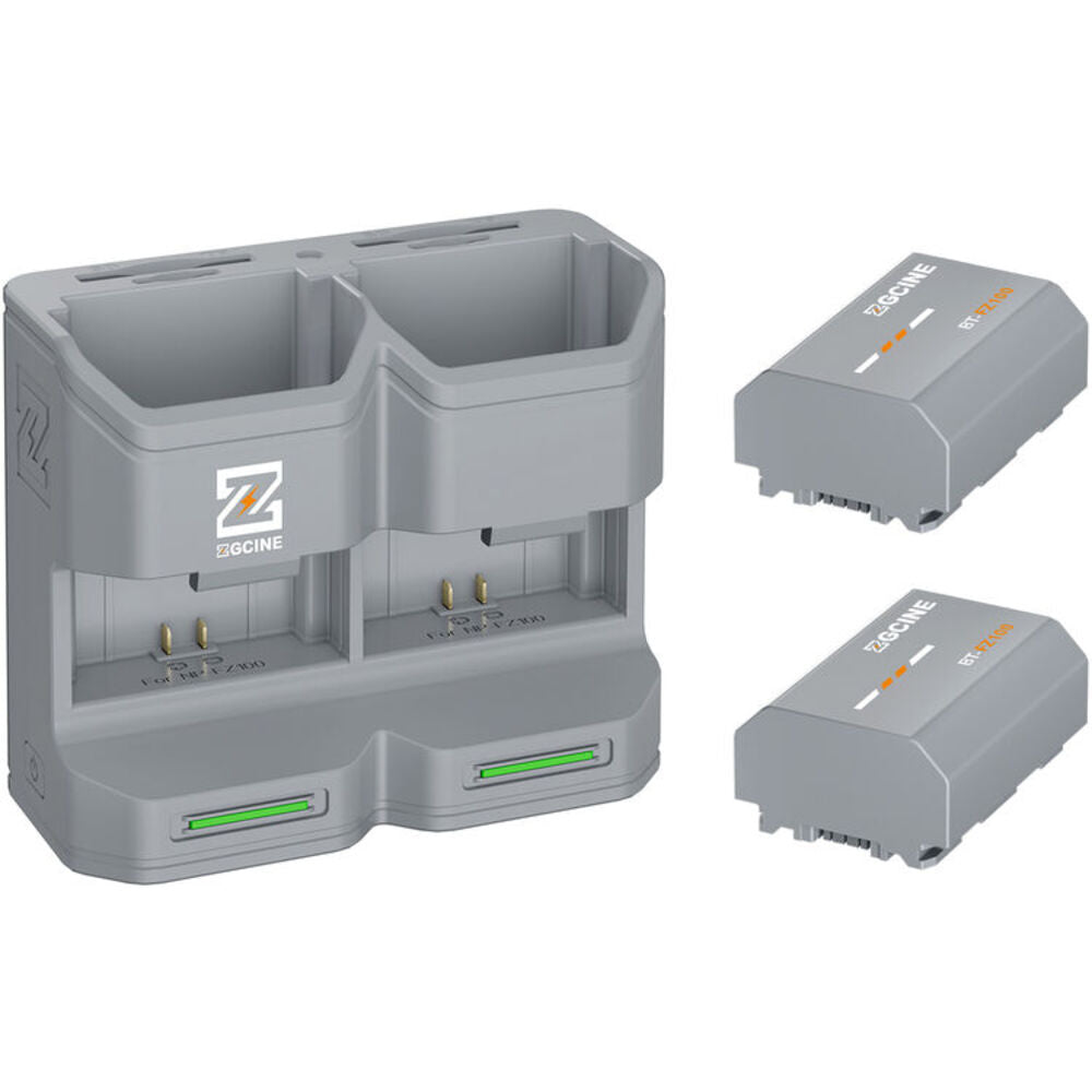 ZGCINE 3-Bay 2‑Bay Charging Case w/ Batteries for Sony NP‑FZ100 Battery