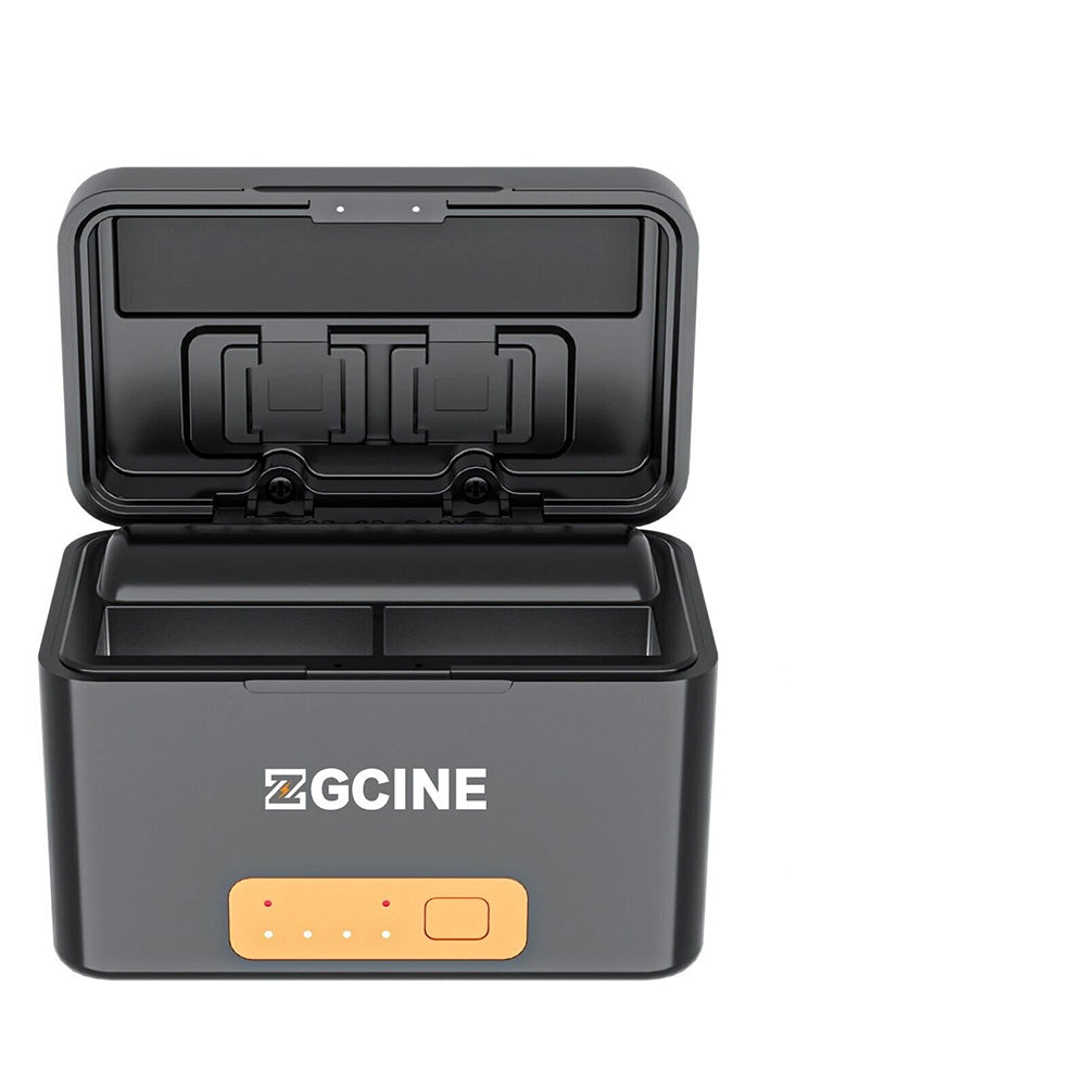 ZGCINE PS-G10 / PS-G10 Kit 3 Battery Charging Case with 3 1800mAh Batteries for GoPro HERO 10/9/8/7/6/5, 10,400mAh Power Bank with USB-C Input/Output, 3-Slot Charger & 4 MicroSD Card Storage – Portable Charger for GoPro Action Cameras