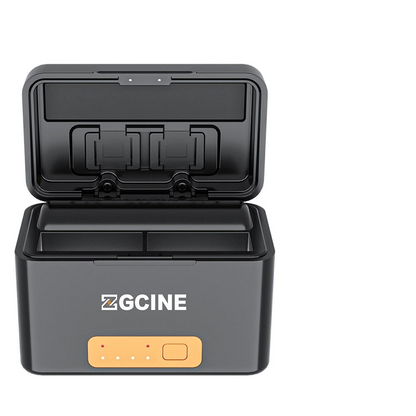 ZGCINE PS-G10 / PS-G10 Kit 3 Battery Charging Case with 3 1800mAh Batteries for GoPro HERO 10/9/8/7/6/5, 10,400mAh Power Bank with USB-C Input/Output, 3-Slot Charger & 4 MicroSD Card Storage – Portable Charger for GoPro Action Cameras