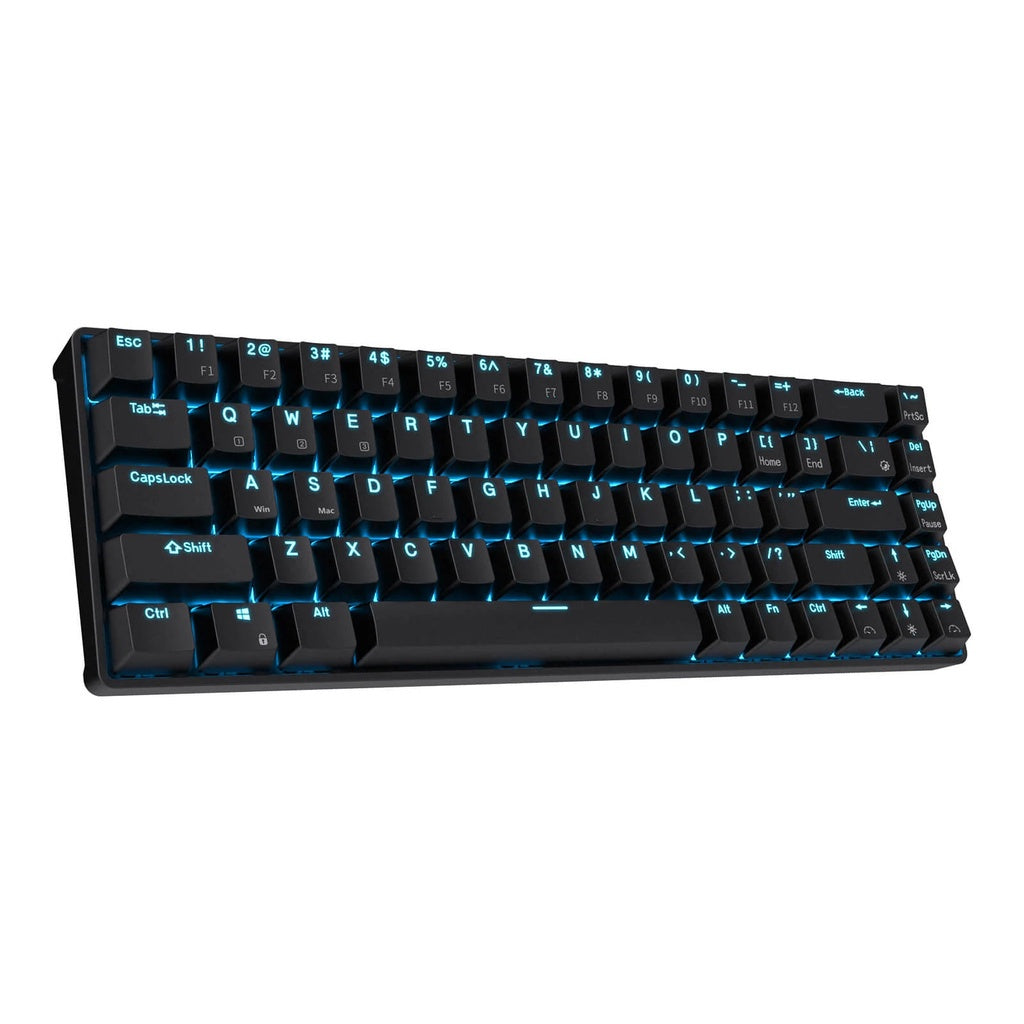 [CLEARANCE] Royal Kludge RK RKG68 68 Keys Mechanical Gaming Keyboard 2.4G Wireless Hot Swappable TKL with Bluetooth 5.0 (White, Black) (Blue Clicky, Red Linear, Brown Tactile Switch)