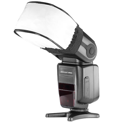 Pxel AA-FD1 Universal Soft Mini Flash Bounce Diffuser Cap for On Camera or Off Camera Flash Gun