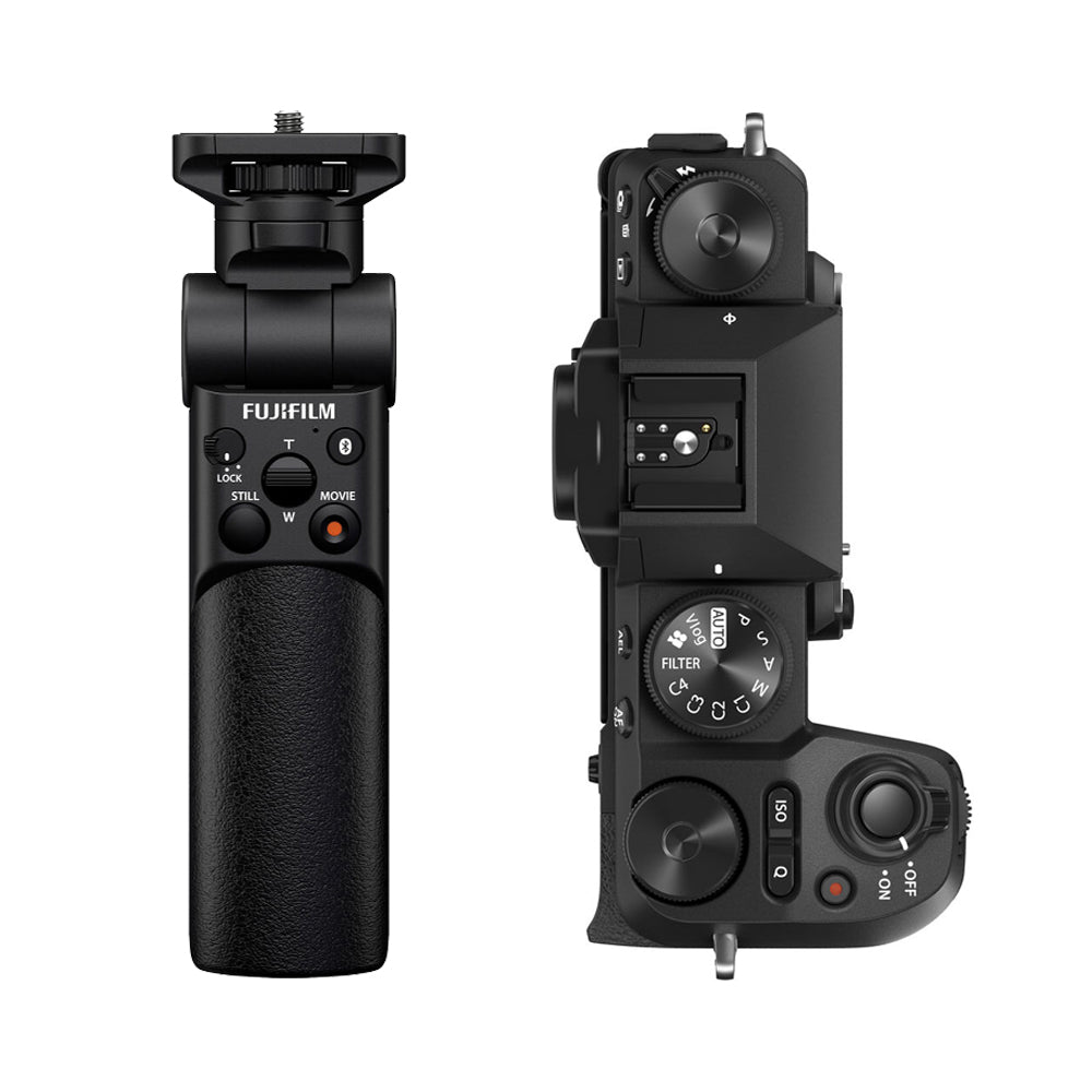 FUJIFILM X-S20 Mirrorless Camera Body with TG-BT1 Tripod Grip Bluetooth, 26.1MP APS-C X-Trans BSI CMOS 4 Sensor & X-Processor 5, 6K, 4K Full HD Up to 8fps Shooting, and Vari-Angle Touchscreen