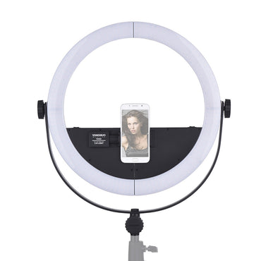 Yongnuo YN508 DAYLIGHT 16 Inch Bi-Color LED Video Ring Light 5500K 30W for Beauty Make-up Vlog Studio Youtube Livestream