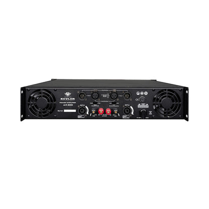 KEVLER AR Series 2-Channel 600W Professional Power Amplifier with LCD Display, High-Current Toroidal Transformer, Parallel Bridge Mode Selection and XLR Input | AR-600