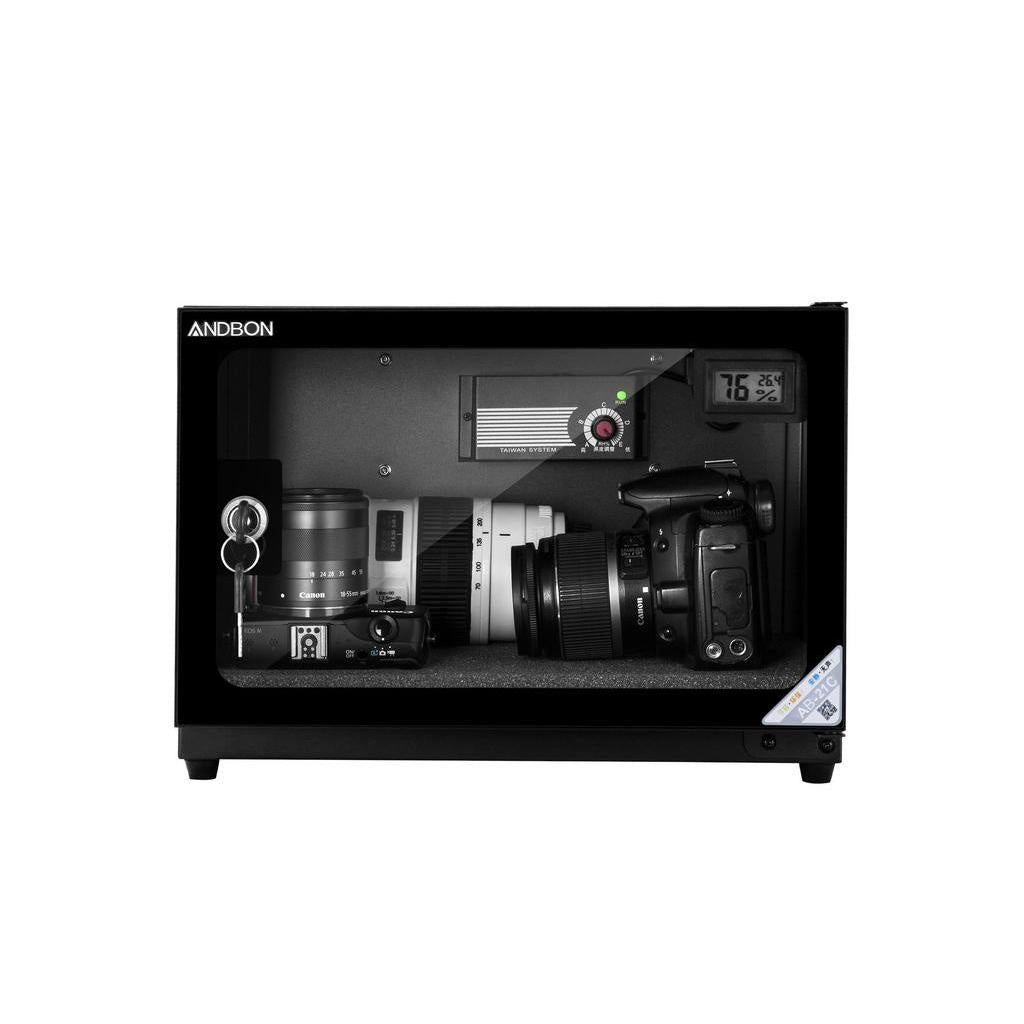 Andbon AB-21C Dry Cabinet Box 18L Liters Digital Display with Manual Humidity Controller