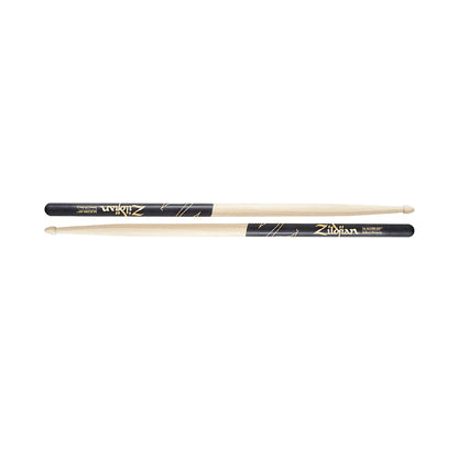 Zildjian Hickory Wood Drumsticks Acorn Tip for Drums and Cymbals (Black/tural) | Z5AACD