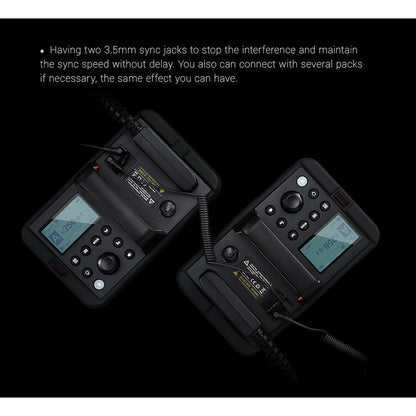 Godox AD1200Pro Battery Powered 1200W Camera Flash System, 2.4G TTL 40W Flash Strobe LED Monolight with 100M Max Range, 5200mAh High Capacity Battery for Studio and Lighting Equipment