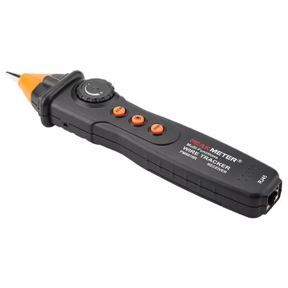 PeakMeter PM6816 Cable Wire Tracker Telephone Line DC Level Network Tester Meter For Tele communications Networking Tools