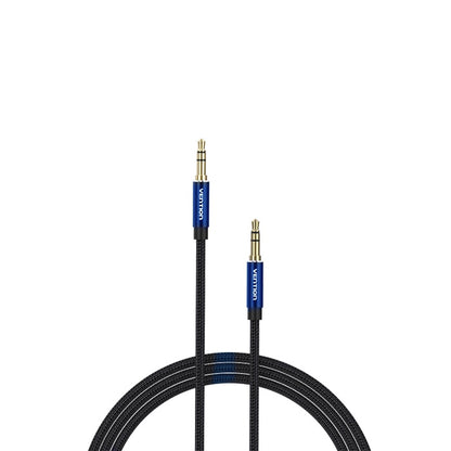 [CLEARANCE] Vention 3.5mm Male to Male High Quality AUX Audio Cable 29AWG for Laptop, Car Stereos, Headphones, Smartphone (Blue) (5M) | BAWL