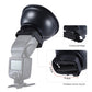 [CLEARANCE] Pxel ST-1F 5.9inch /15cm Silver Beauty Dish Diffuser with 30 Degree Honeycomb for Canon Nikon Yongnuo Godox Neewer Vivitar On-camera Flash Speedlite Photography