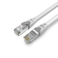 [CLEARANCE] Vention Cat6A STFP Patch Ethernet LAN Cable Gray with 10Gbps Ultra-High-Speed Rate, Anti-Bending Buckle, Gold-Plated Pins RJ45 for Internet, PC, Laptop, TV, Printer, Switch (35 meters) | IBHHU