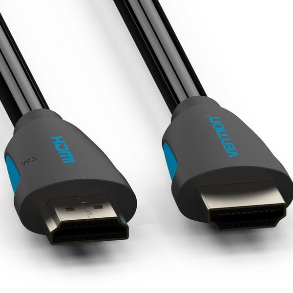 [CLEARANCE] Vention 4K UHD 60Hz HDMI Male to Male Cable with 18Gbps Ethernet and HDR Display Support High Speed Cord for Gaming and Home Theater (1M) | VENTION VAA-M02-B100