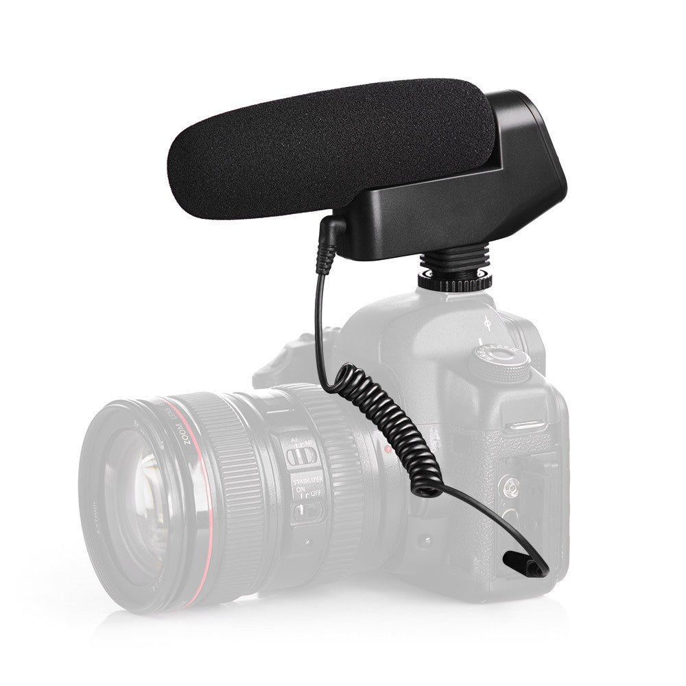 Boya BY-VM600 Cardioid Directional Condenser Microphone Mic for Canon Sony Nikon Pentax DLSR Camera