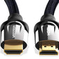 Vention 4K HDR Nylon Braided HDMI Cable with 18 Gbps High Speed Ethernet and Dolby True Audio Support (5m, 10m, 15m) | VAA-B05