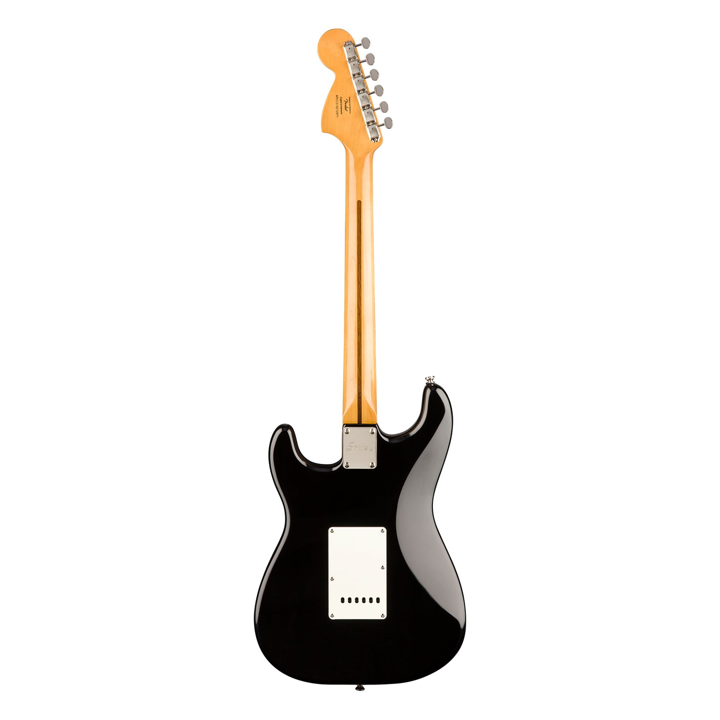 Squier by Fender Classic Vibe 70's Stratocaster 21 Frets 6 Strings SSS Electric Guitar with Laurel Fingerboard and Tremolo (Olympic White, Black) | 374020501, 374020506