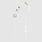 JBL LIVE 100 In-Ear Headphones Wired Earphones with Remote Control Premium Aluminum Housing Mic Voice Assistant Hands-Free Calls